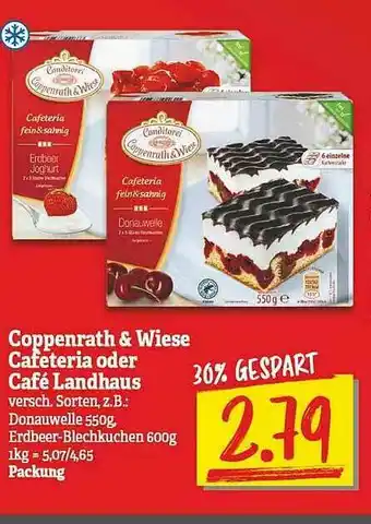 NP Discount Coppenrath & Wiese Cafeteria Landhaus Angebot