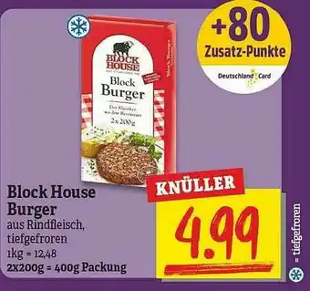 NP Discount Block House Burger . Angebot