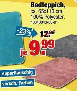 SB Lagerkauf Badteppich Angebot