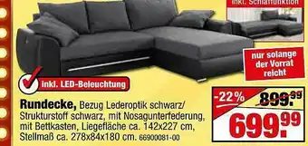 SB Lagerkauf Rundecke Angebot