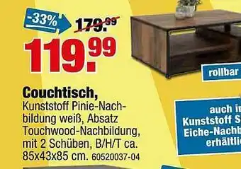 SB Lagerkauf Couctisch Angebot