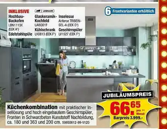 SB Lagerkauf Küchenkombination Angebot