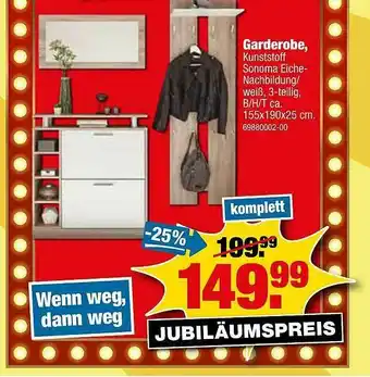 SB Lagerkauf Garderobe Angebot