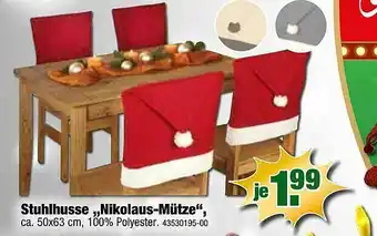 SB Lagerkauf Stuhlhusse „nikolaus-mütze” Angebot