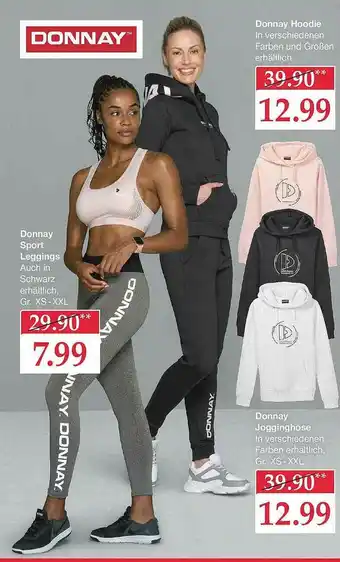 Woolworth Donnay Sport Leggings, Jogginghose Oder Hoodie Angebot