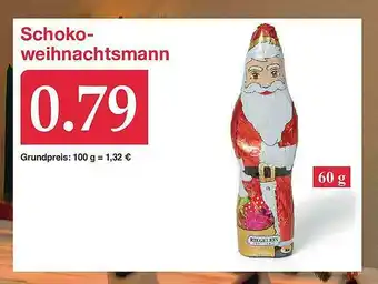 Woolworth Schokoweihnachtsmann Angebot