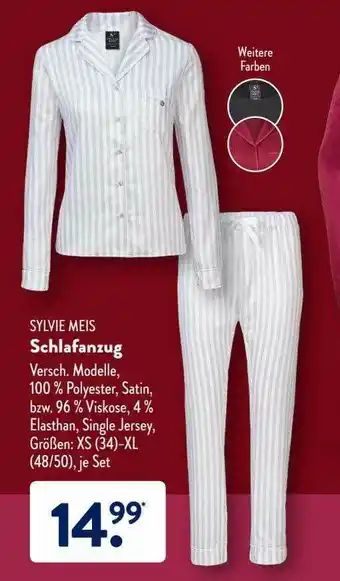 Aldi Süd Sylvie Meis Schlafanzug Angebot