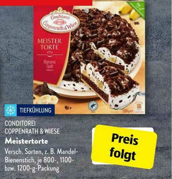 Coppenrath & Wiese Meistertorte Angebot bei Aldi Süd