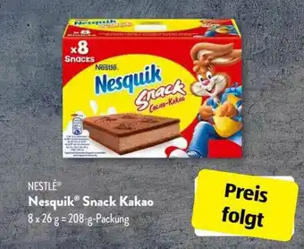 Aldi Süd Nestlé Nesquik Snack Kakao Angebot