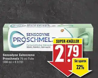 E-Center Sensodyne Zahncreme Proschmelz Angebot