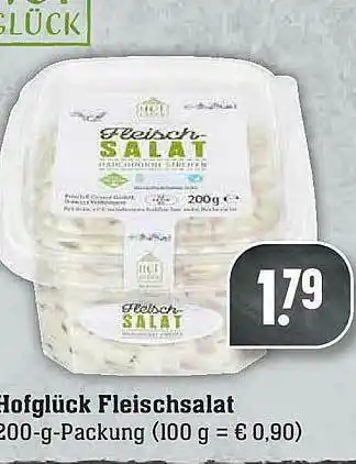 E-Center Hofglück Fleischsalat Angebot