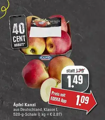 E-Center äpfel Kanzi Angebot