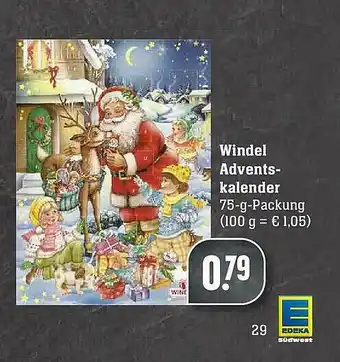 E-Center Windel Adventskalender Angebot