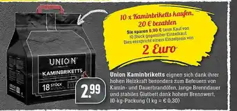 E-Center Union Kaminbriketts Angebot