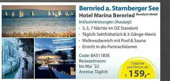 E-Center Bernried A. Starnberger See Angebot