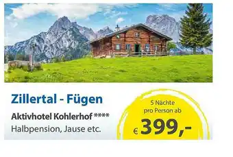 E-Center Zillertal - Fügen Angebot