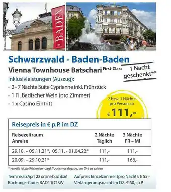 E-Center Schwarzwald - Baden-baden Angebot