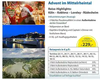 E-Center Advent Im Mittelrheintal Angebot