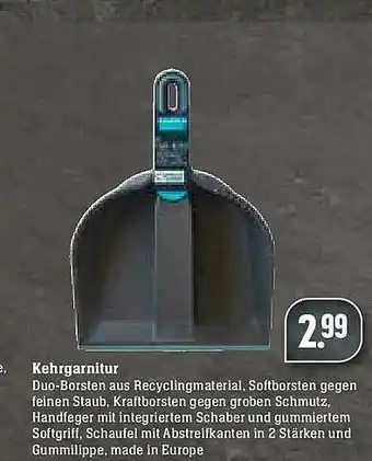 E-Center Kehrgarnitur Angebot