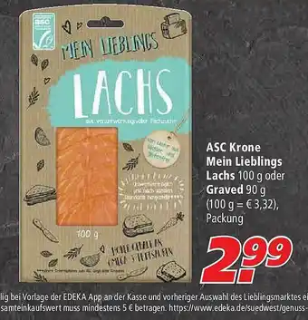 Marktkauf Asc Krone Mein Lieblings Lachs Oder Graved Angebot