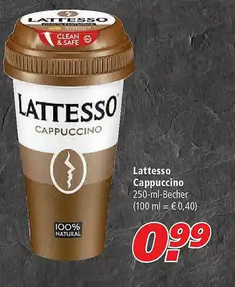 Marktkauf Lattesso Cappuccino Angebot