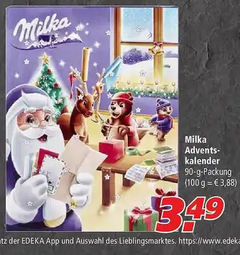 Marktkauf Milka Adventskalender  Angebot