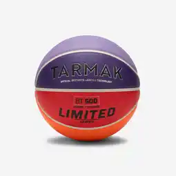 Decathlon Basketball Grösse 6 - BT500 Touch mit FIBA Zulassung violett/rot Angebot