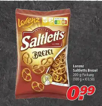 Marktkauf Lorenz Saltletts Brezel Angebot