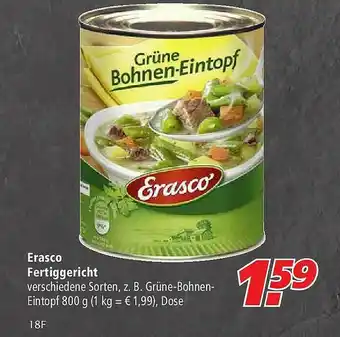 Marktkauf Erasco Fertiggericht Angebot