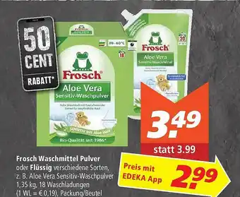 Marktkauf Frosch Waschmittel Pulver Oder Flüssig Angebot