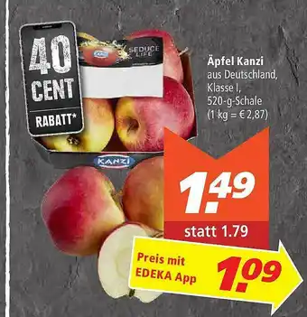 Marktkauf äpfel Kanzi Angebot