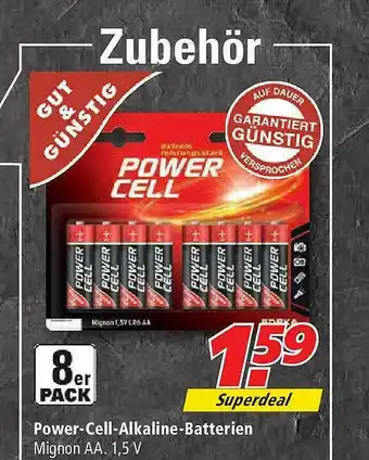 Marktkauf Power-cell-alkaline-batterien Angebot