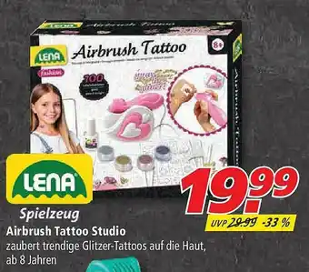 Marktkauf Lena Spielzeug Airbrush Tattoo Studio Angebot