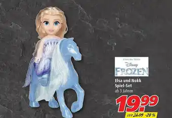 Marktkauf Disney Frozen Elsa Und Nokk Spiel-set Angebot