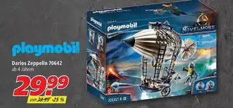 Marktkauf Playmobil Darios Zeppelin 70642 Angebot