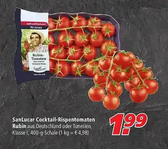 Marktkauf Sanlucar Cocktail-rispentomaten Rubin Angebot