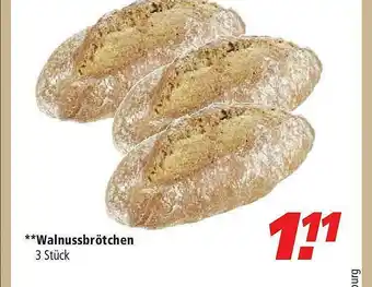 Marktkauf Walnussbrötchen Angebot