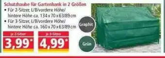 Norma Schutzhaube Für Gartenbank In 2 Größen Angebot