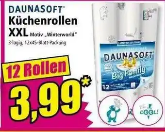 Norma Daunasoft Küchenrollen XXL Angebot