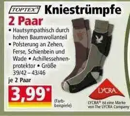 Norma Toptex Kniestrümpfe 2 Paar Angebot