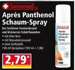 Norma Sensomed Après Panthenol Schaum-spray Angebot