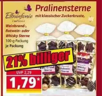 Norma Elbsinfonie Pralinensterne Angebot