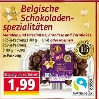 Norma Goldora Belgische Schokoladen-spezialitäten Angebot