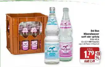 Wasgau Del Bon Mineralwasser Sanft Oder Spritzig Angebot