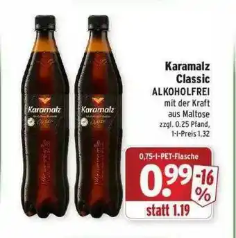 Wasgau Karamalz Classic Alkoholfrei Angebot