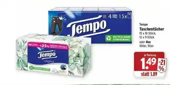 Wasgau Tempo Taschentücher Angebot