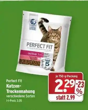 Wasgau Perfect Fit Katzen Trockennahrung Angebot