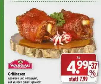 Wasgau Grillhaxen Angebot