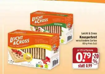 Wasgau Leicht & Cross Knusperbrot Angebot