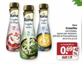 Wasgau Rama Cremefine Angebot